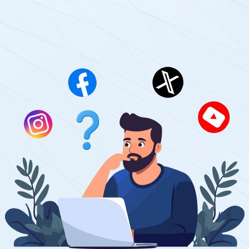 Choosing suitable social media platform